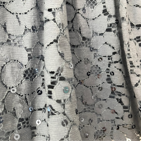 Colors of Benetton Lace Sequin Mini Skirt Size M - Picture 11 of 11